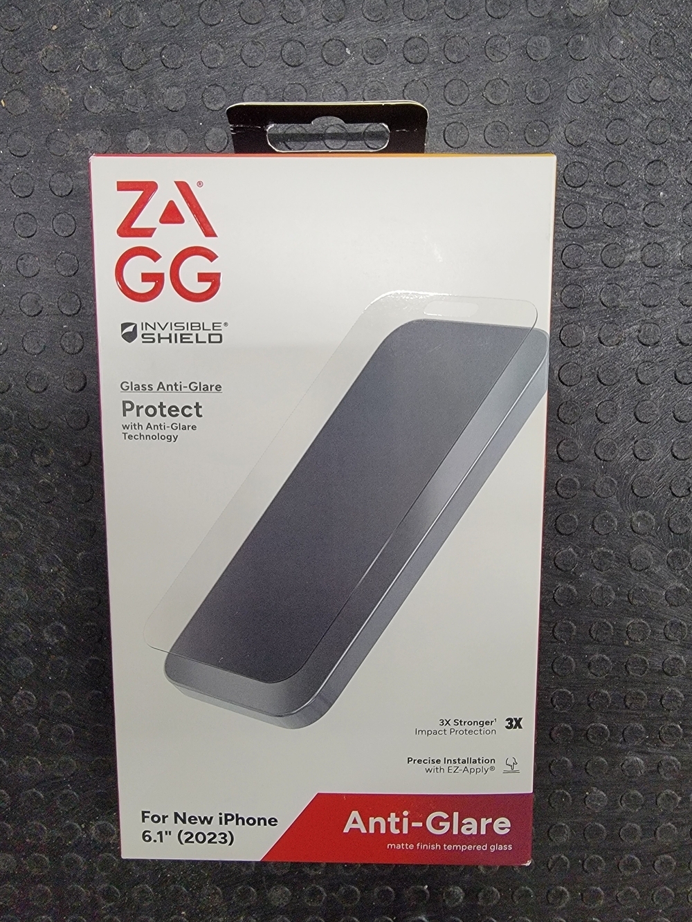 Zagg InvisibleShield Anti-Glare Screen Protector for iPhone 15, 6.1" (2023)